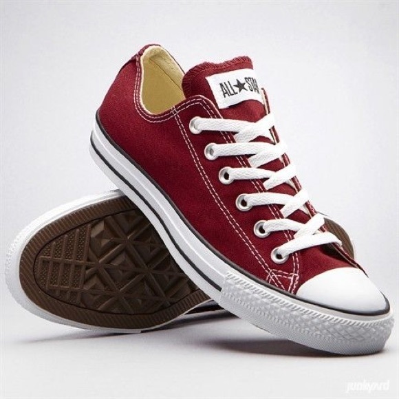 Converse Shoes - Maroon Converse